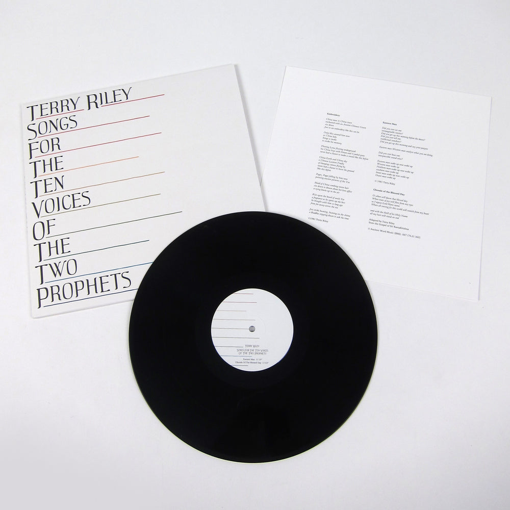 Terry Riley: Songs For The Ten Voices Of The Two Prophets Vinyl LP