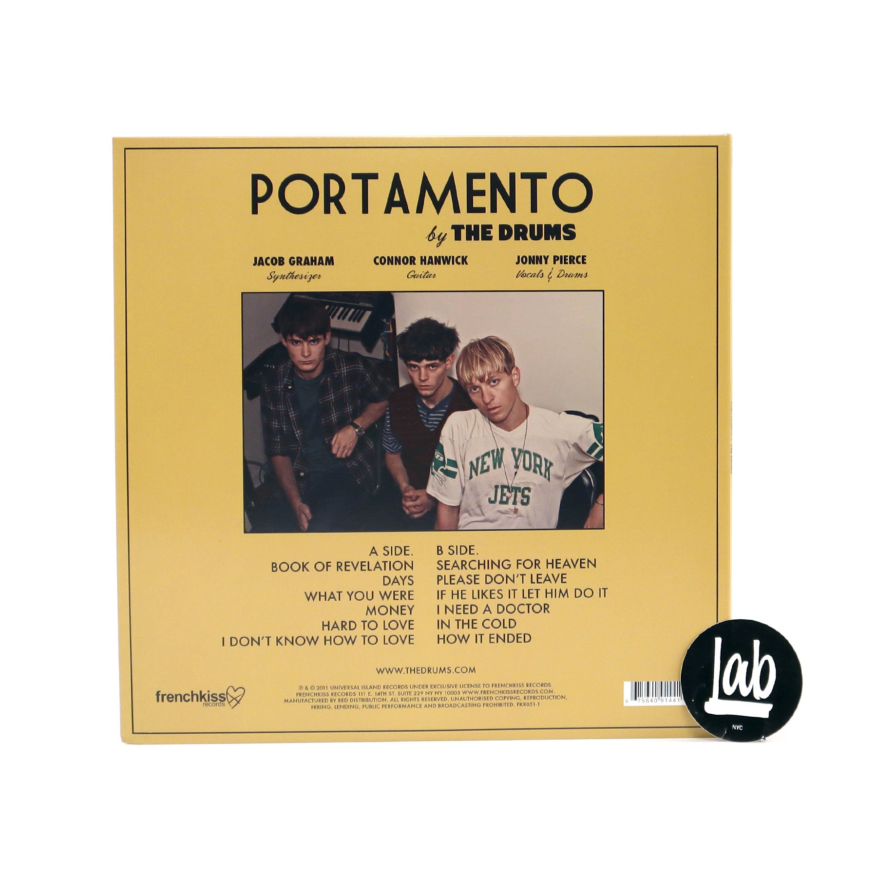 The Drums: Portamento (Indie Exclusive Colored Vinyl) Vinyl