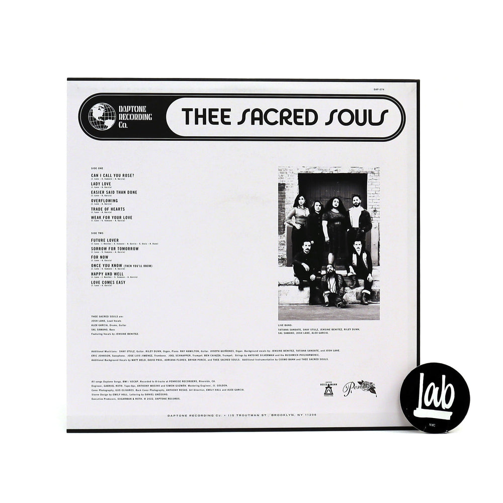 Thee Sacred Souls: Thee Sacred Souls (Indie Exclusive Colored Vinyl) Vinyl LP