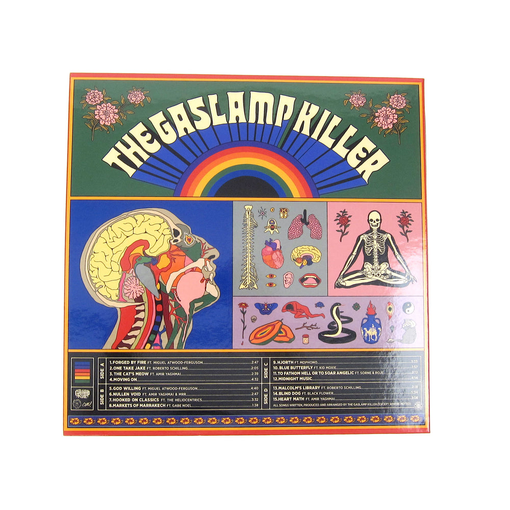The Gaslamp Killer: Heart Math (Colored Vinyl) Vinyl 2x10"