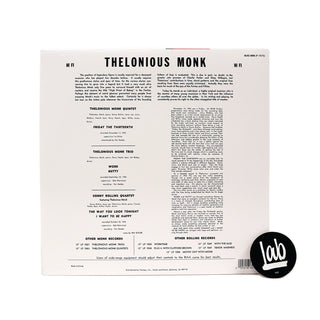 Thelonious Monk & Sonny Rollins (Colored Vinyl) 