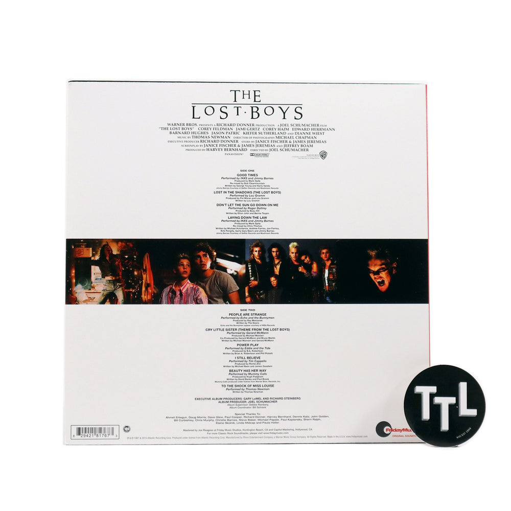 The Lost Boys: The Lost Boys Soundtrack (180g, Gold Colored Vinyl) Vinyl LP