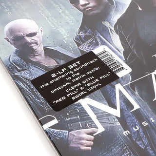 The Matrix: Music From The Motion Picture (Red & Blue Clear Swirl Vinyl) Vinyl 2LP