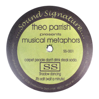Theo Parrish: Musical Metaphors Vinyl 12"
