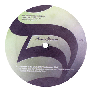 Theo Parrish: Children Of The Drum Vinyl 12"