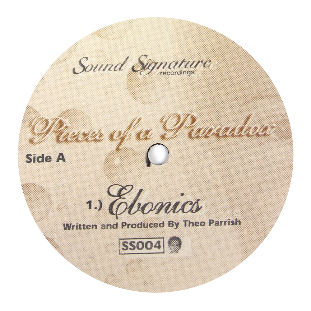 Theo Parrish: Pieces Of A Paradox Vinyl 12"