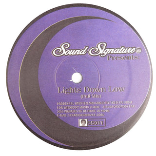 Theo Parrish: Lights Down Low Vinyl 12"