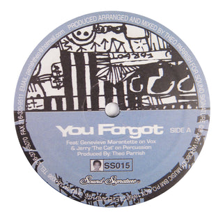 Theo Parrish: You Forgot / Dirt Rhodes Vinyl 12"