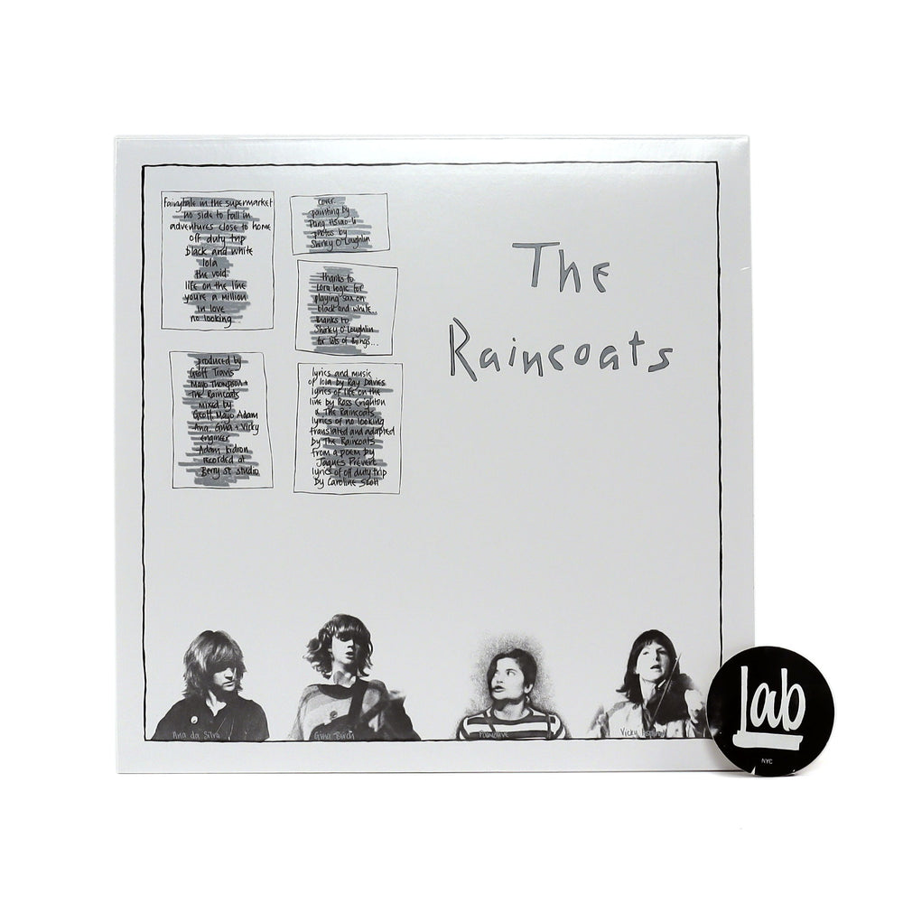 The Raincoats: The Raincoats 40th Anniversary (Indie Exclusive Colored Vinyl) Vinyl LP