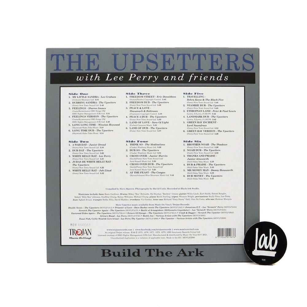 The Upsetters: Build The Ark (180g, Colored Vinyl) Vinyl 3LP