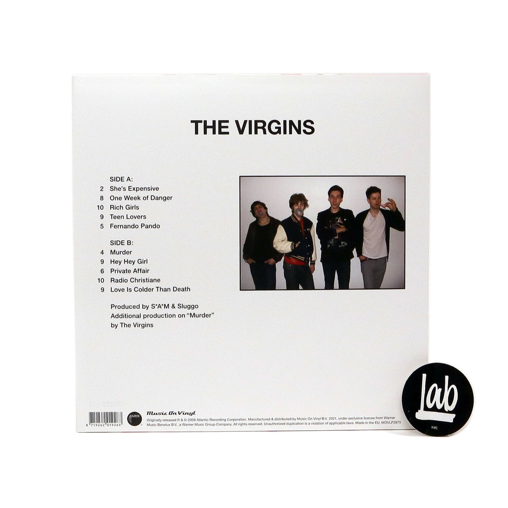 The Virgins: The Virgins (180g, Colored Vinyl) Vinyl LP
