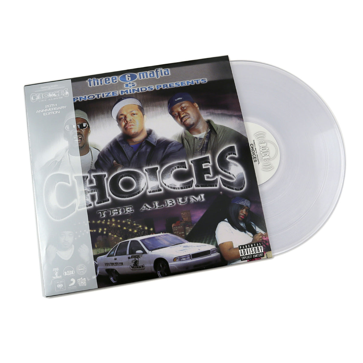 Three 6 Mafia Choices The Album (Colored Vinyl) Vinyl 2LP