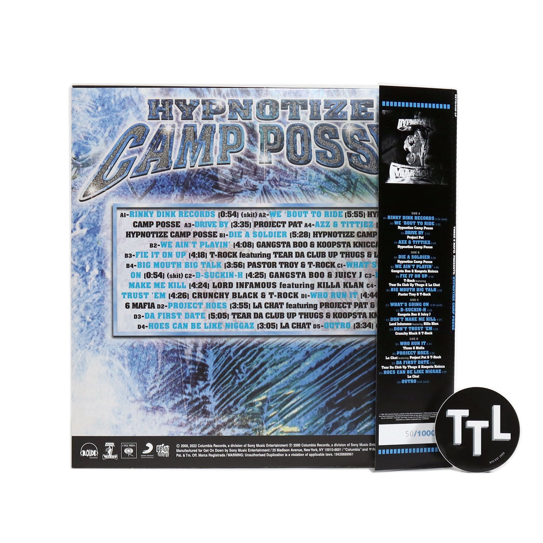 Three 6 Mafia: Hypnotize Camp Posse (Colored Vinyl) Vinyl 2LP