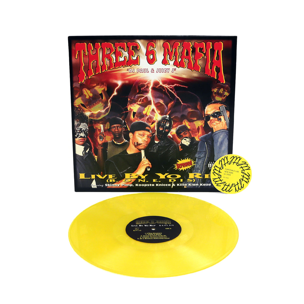 Three 6 Mafia: Live By Yo Rep Vinyl LP