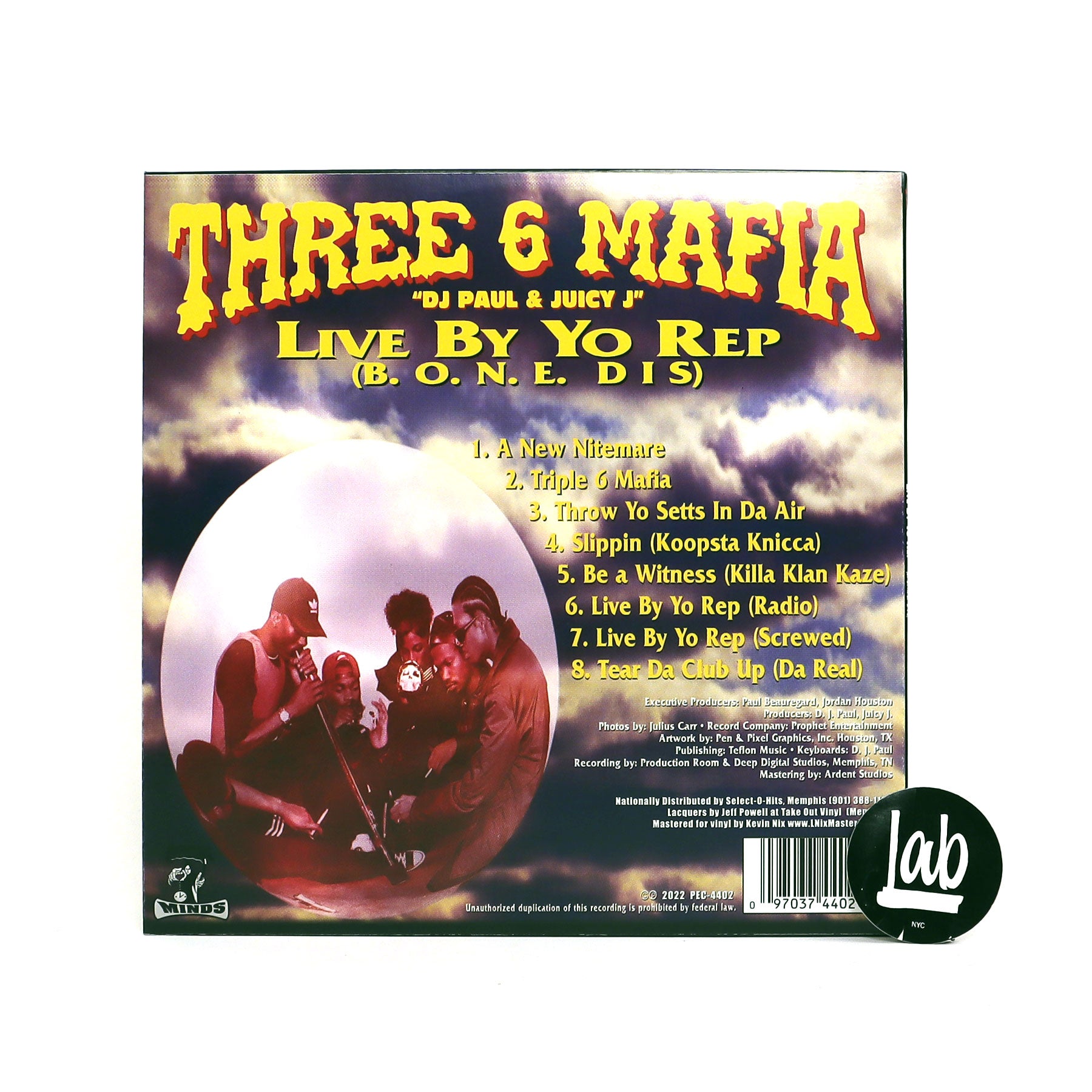 Three 6 Mafia: Live By Yo Rep (Colored Vinyl) Vinyl LP