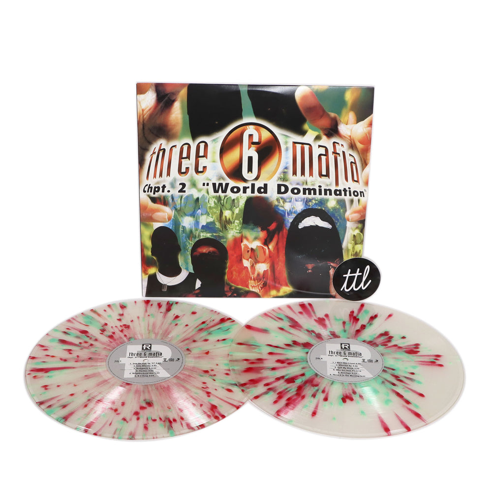 Three 6 Mafia: Chapter 2 World Domination (Colored Vinyl) Vinyl 2LP