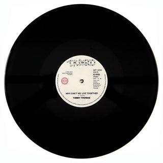 Timmy Thomas: Africano / Why Can't We Live Together Vinyl 12"