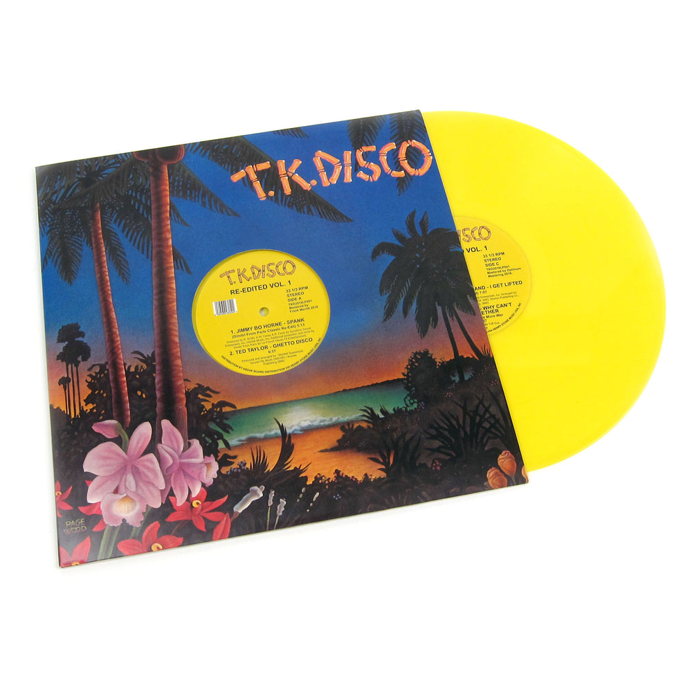 T.K. Disco: T.K. Disco Re-Edited Vol.1 (Todd Terje, Kon, Danny Krivit) (Colored Vinyl) Vinyl 2LP