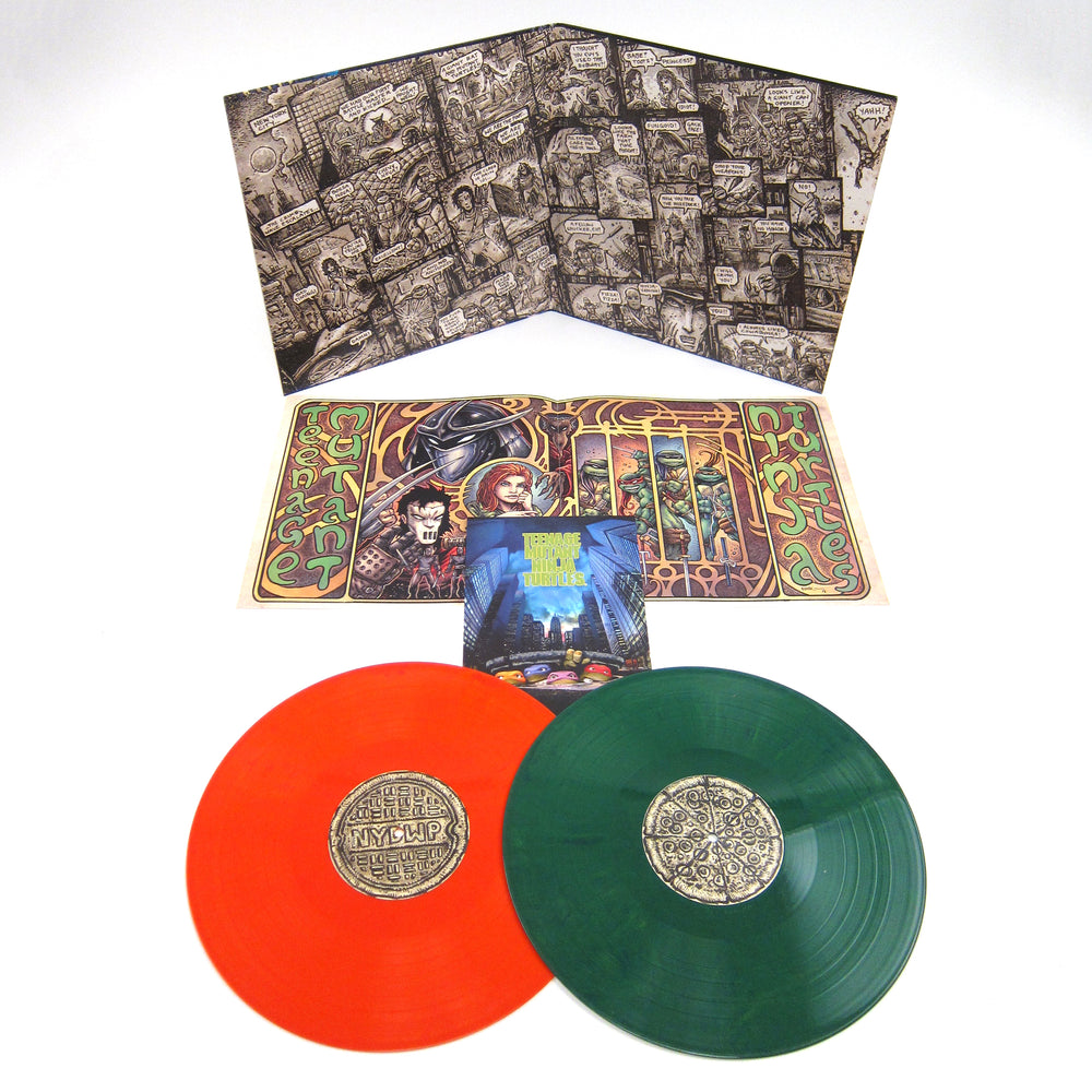 John Du Prez: Teenage Mutant Ninja Turtles Soundtrack (Colored Vinyl) Vinyl 2LP