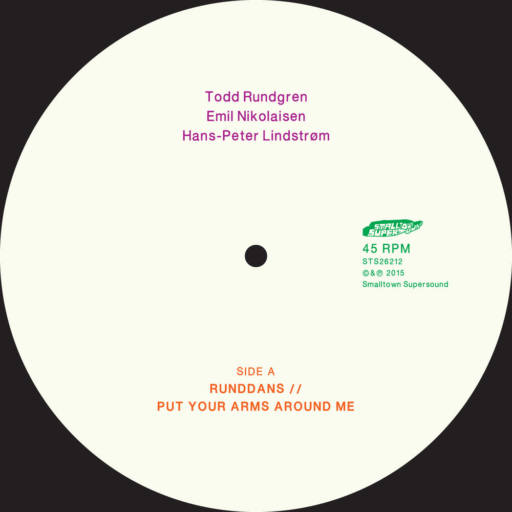 Todd Rundgren / Emil Nikolaisen / Hans-Peter Lindstrom: Put Your Arms Around Me Vinyl 12" (Record Store Day)