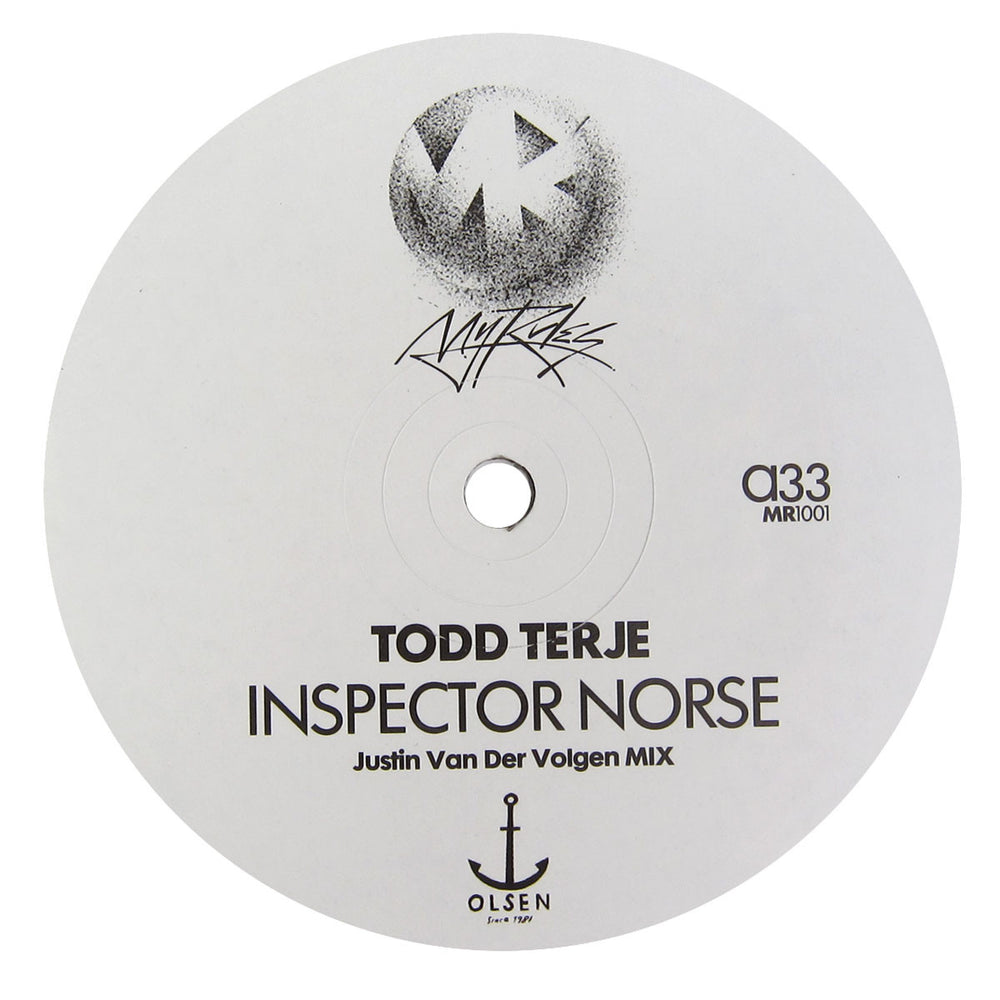 Todd Terje: Justin Van Der Volgen Remixes Vinyl 12"