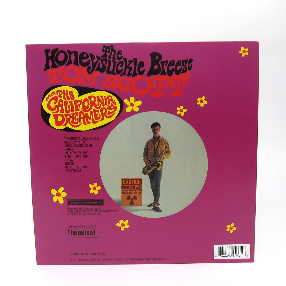 Tom Scott With The California Dreamers: The Honeysuckle Breeze Vinyl LP