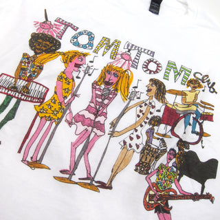Tom Tom Club: Sketch Shirt - White
