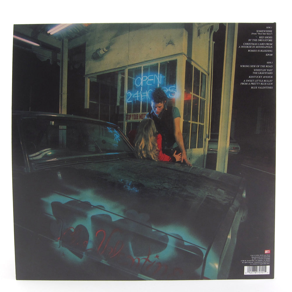 Tom Waits: Blue Valentine (Indie Exclusive Colored Vinyl) Vinyl LP