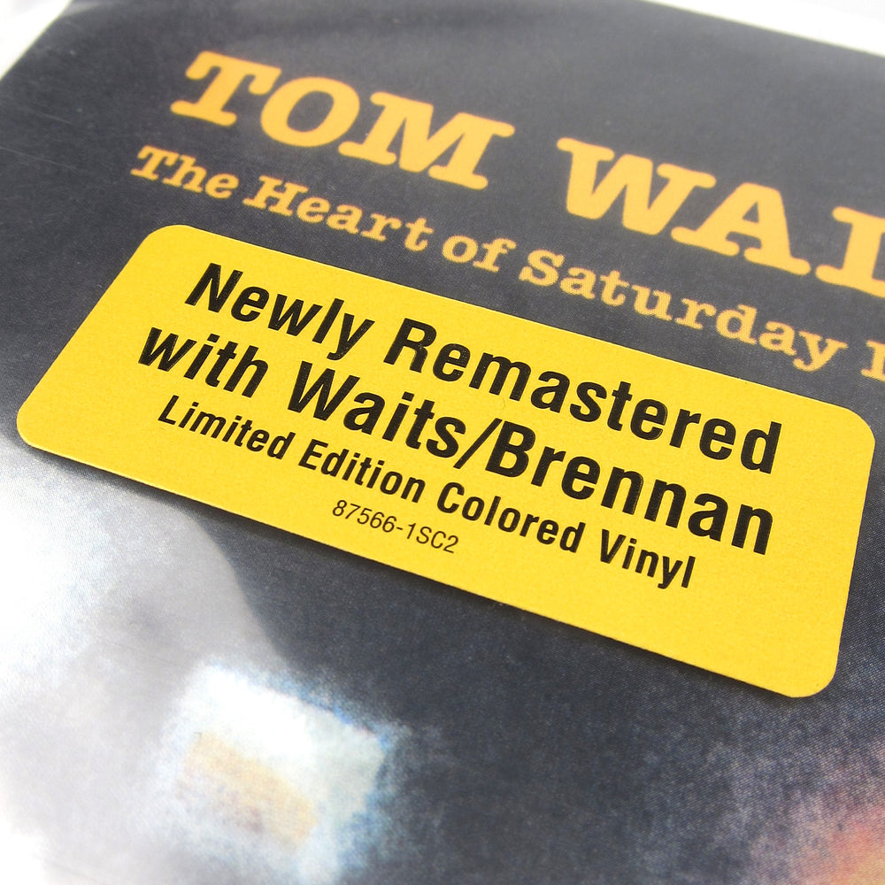 Tom Waits: The Heart Of Saturday Night (180g, Clear Colored Vinyl) Vinyl LP