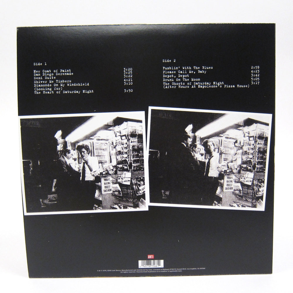 Tom Waits: The Heart Of Saturday Night (Indie Exclusive Colored Vinyl) Vinyl LP