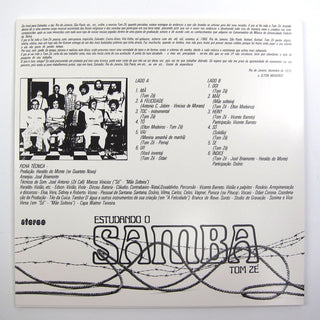 Tom Ze: Estudando O Samba Vinyl LP