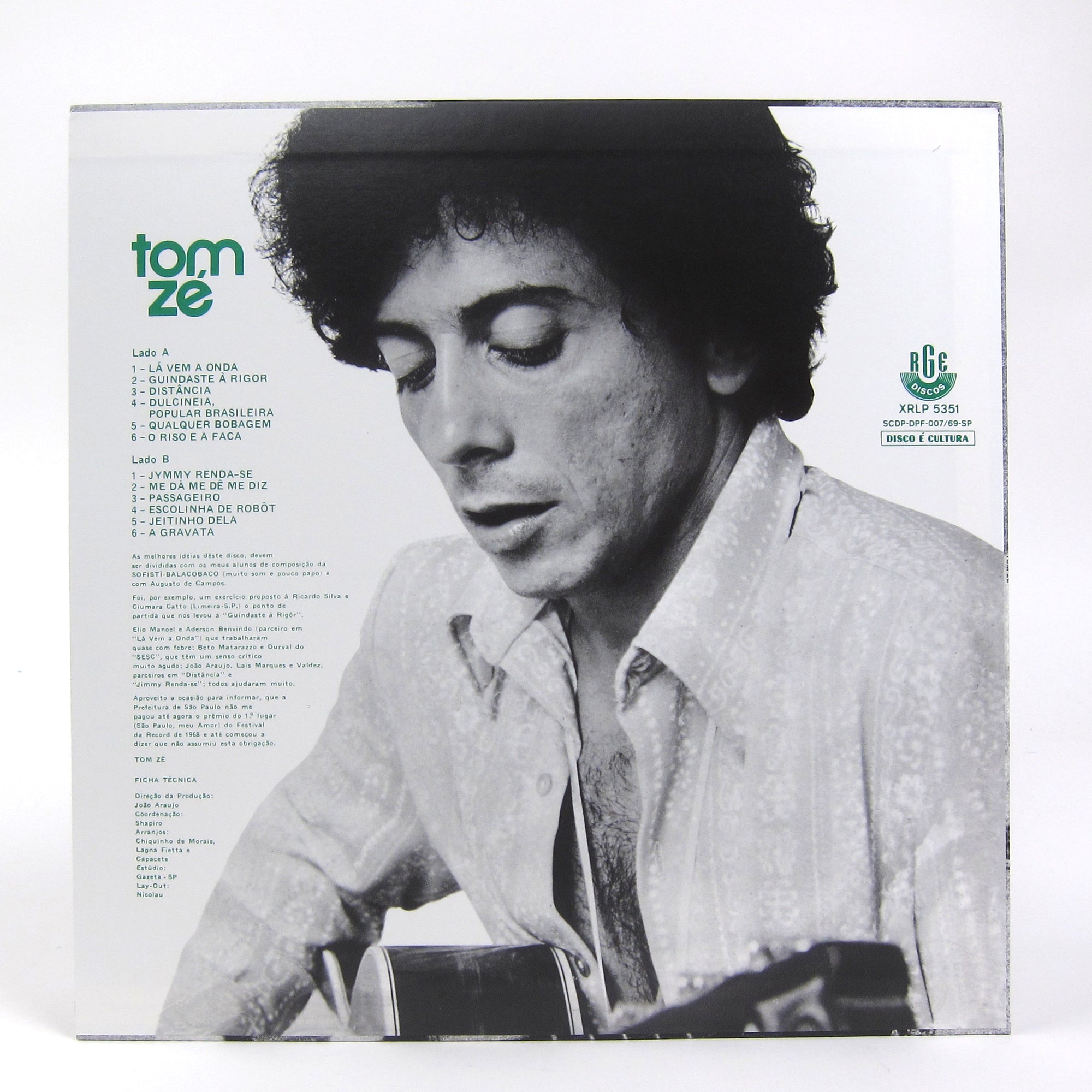 Tom Ze Tom Ze Vinyl LP —