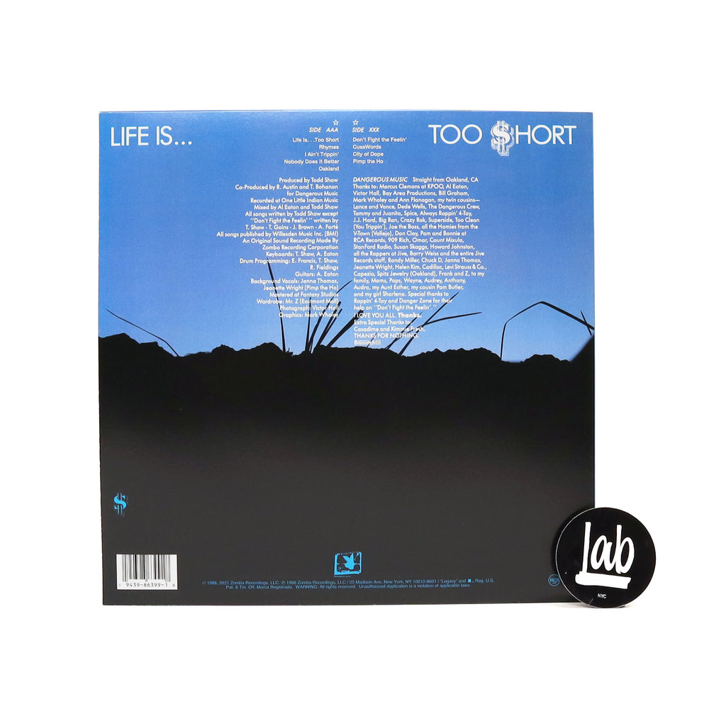 Too Short: Life Is...Too Short (Colored Vinyl) Vinyl