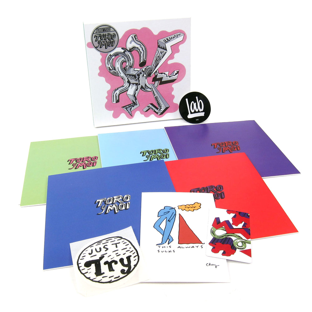 Toro Y Moi: June 2009 Vinyl 5x7" Boxset