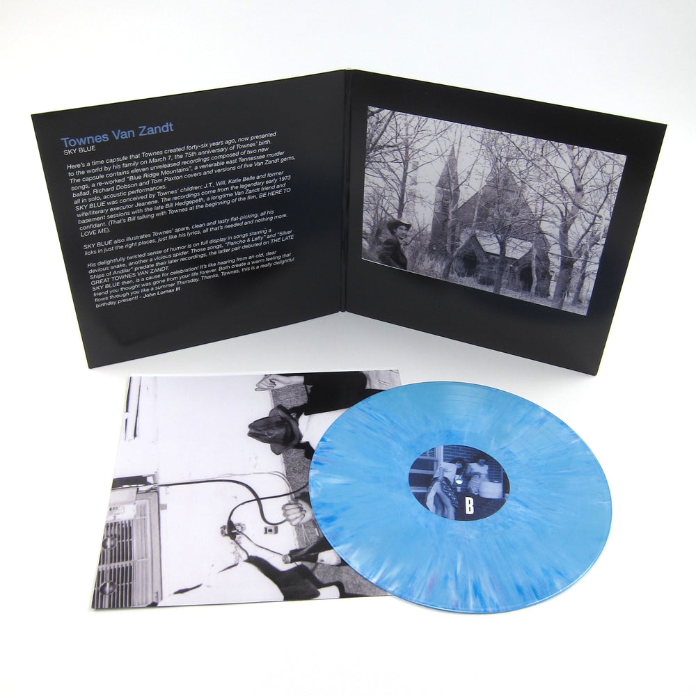 Townes Van Zandt: Sky Blue (Indie Exclusive Colored Vinyl) Vinyl LP