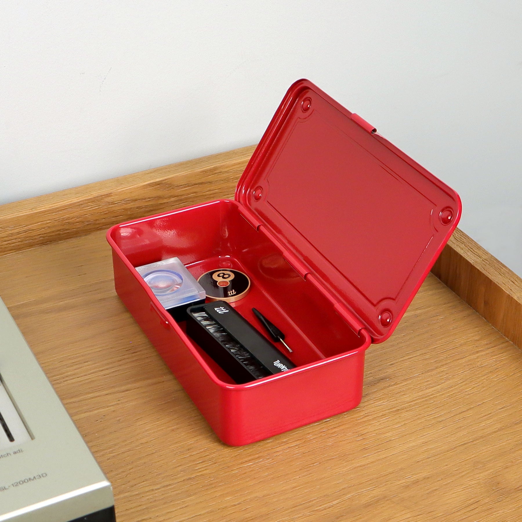 Toyo: T-190 Stackable Steel Accessories Box — TurntableLab.com