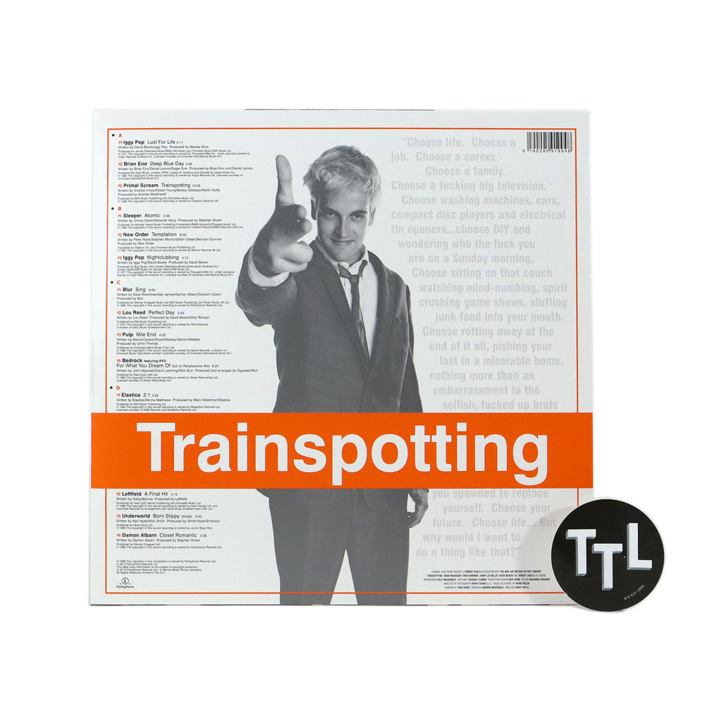 Trainspotting: Trainspotting Soundtrack Vinyl 2LP
