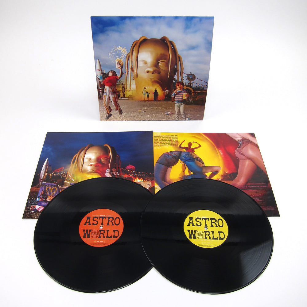 Painted Vinyl Record Astroworld -  India