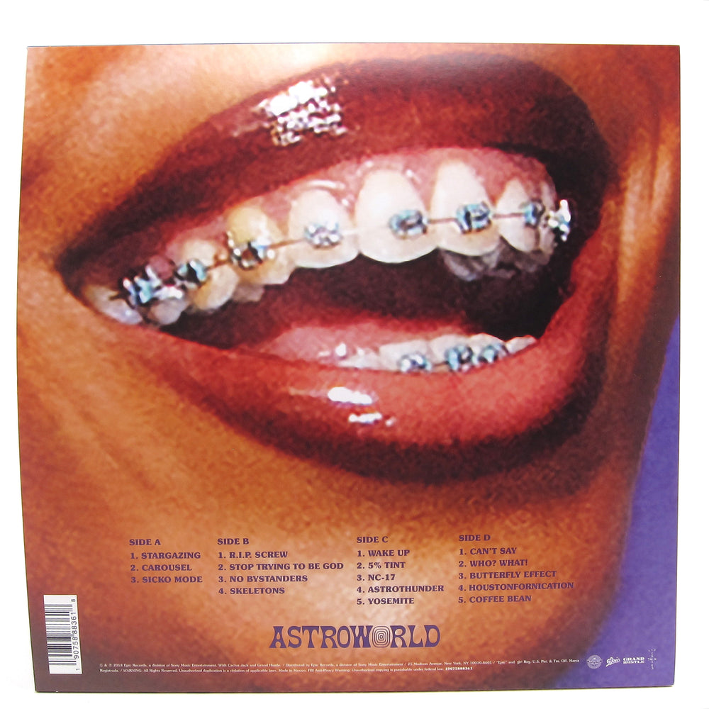 Travis Scott - Astroworld - Double LP Vinyl Record - EX/EX ‐ Atlas Records