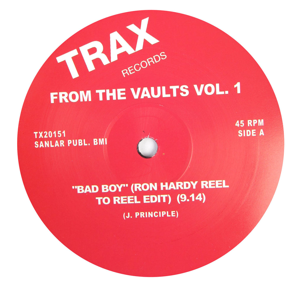 Trax Records: From The Vaults Vol.1 (Frankie Knuckles, Jamie Principle) Vinyl 12"