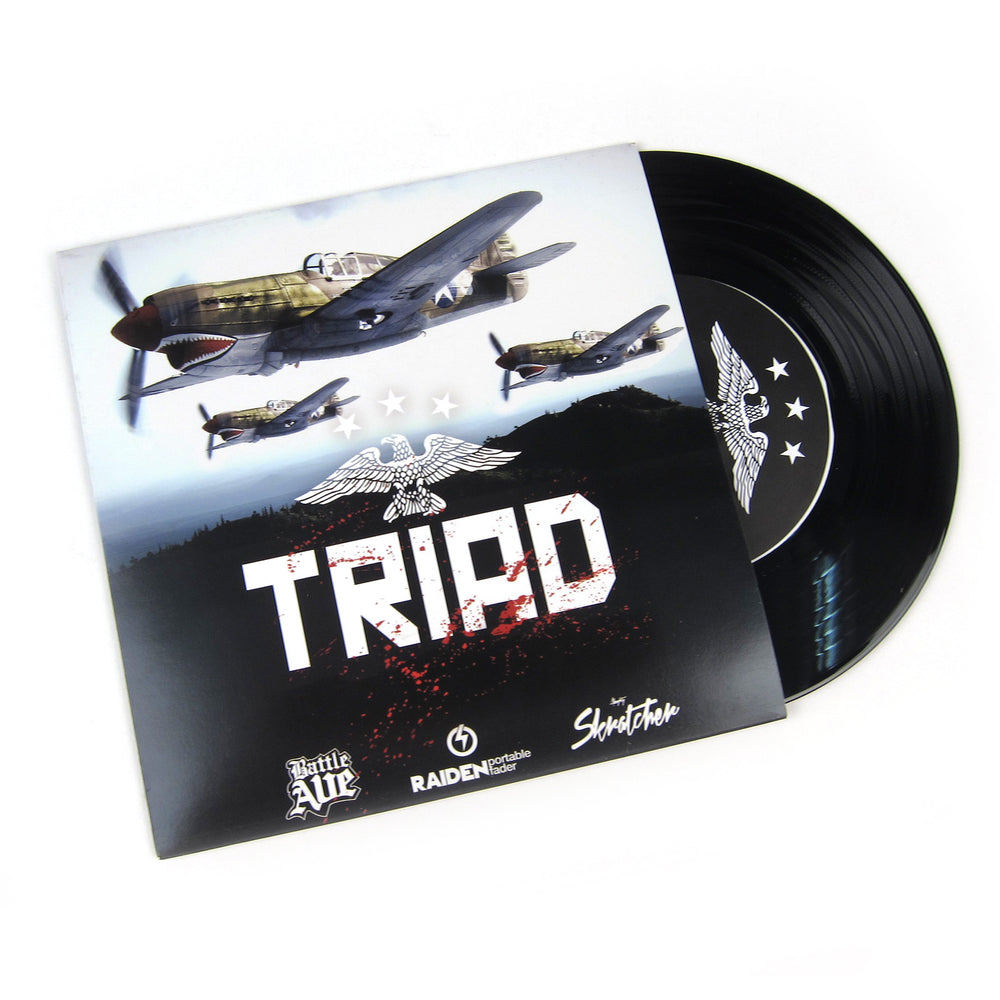 Battle Ave: Triad Breaks (Raiden Fader, Skratcher) Vinyl 7"