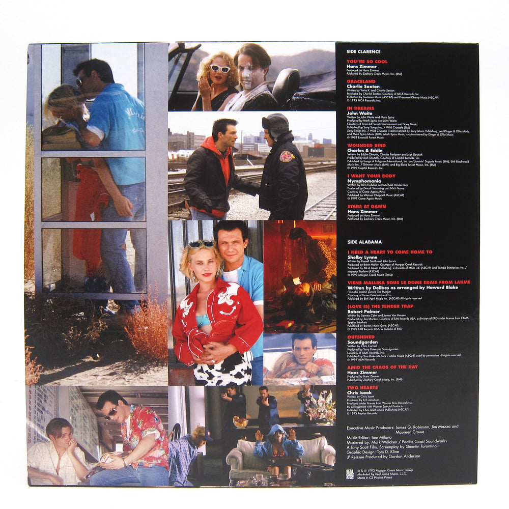 True Romance: True Romance Soundtrack - 25th Anniversary (Colored Vinyl) Vinyl LP