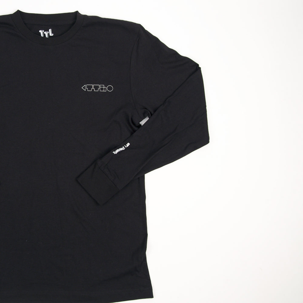 Turntable Lab: Component Long Sleeve Shirt - Black