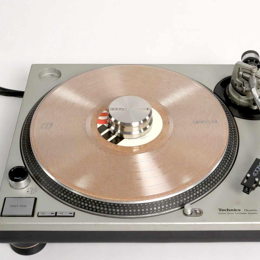 Turntable Lab: Cork Record Mat + Record Weight Bundle