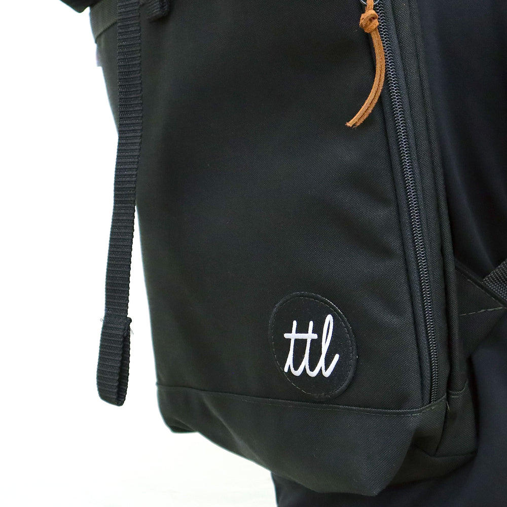Turntable Lab: TTL Roll-Top Backpack - Bold Condensed