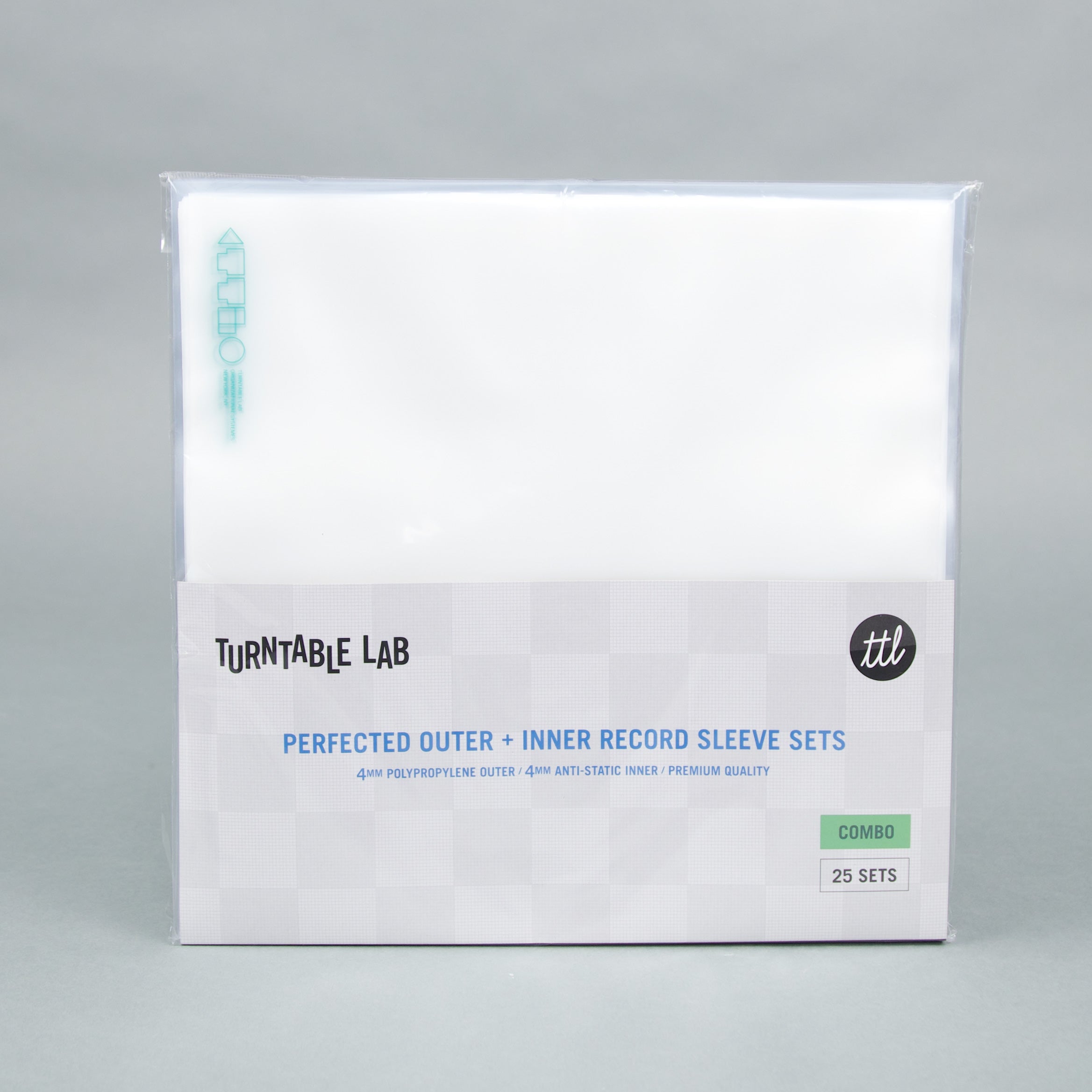 Turntable Lab: Perfected Outer / Inner Record Sleeves Combo Pack