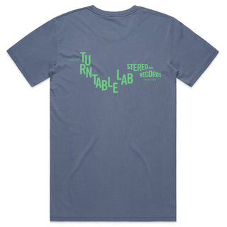 Turntable Lab: Stereo and Records Shirt - Blue