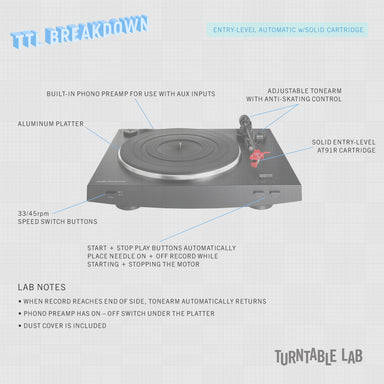 Audio-Technica LP3 Turntable Review