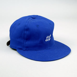 Turntable Lab: Mini-Cursivo Ebbets Field Hat - Royal