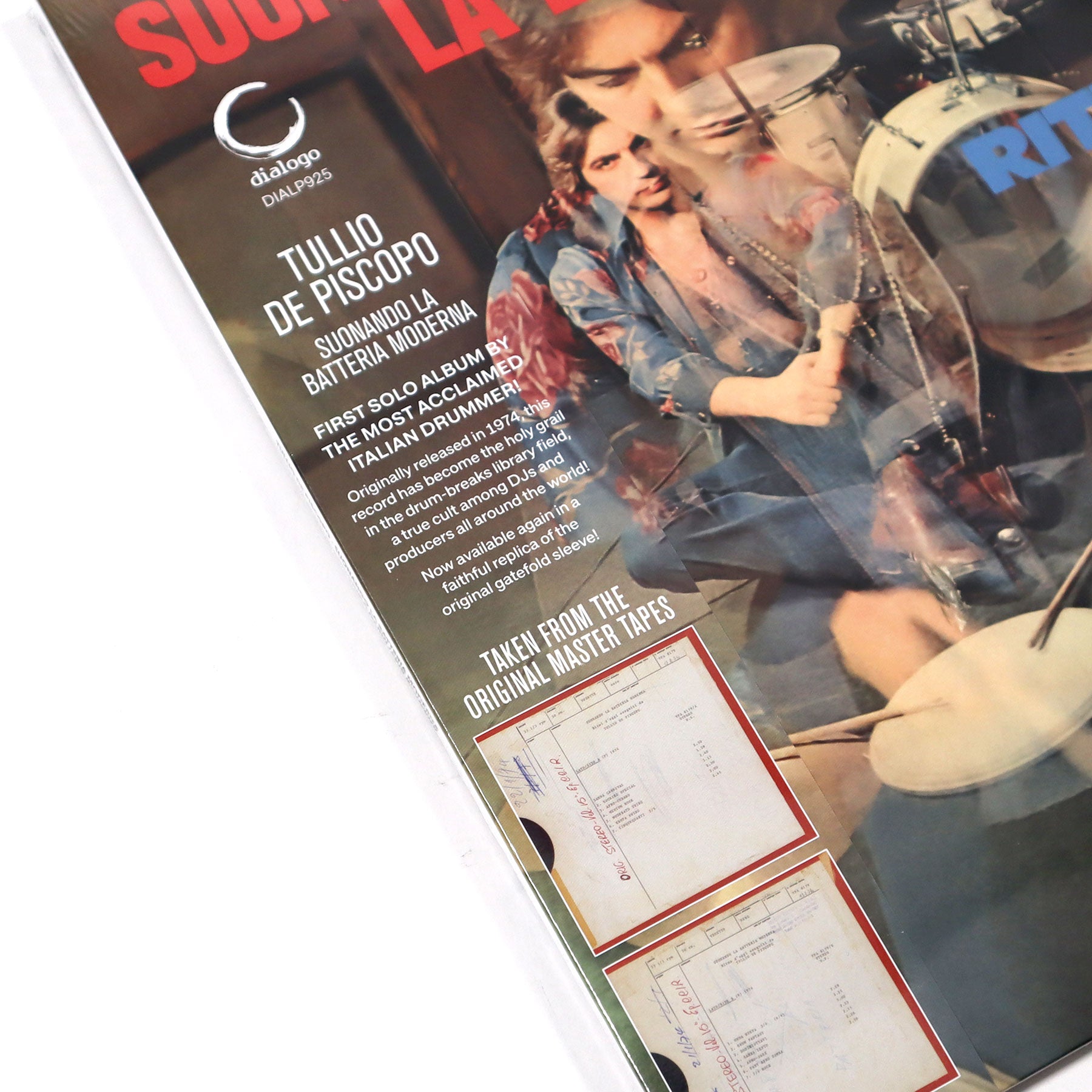 Tullio De Piscopo Suonando La Batteria Moderna (Drum Breaks) Vinyl LP